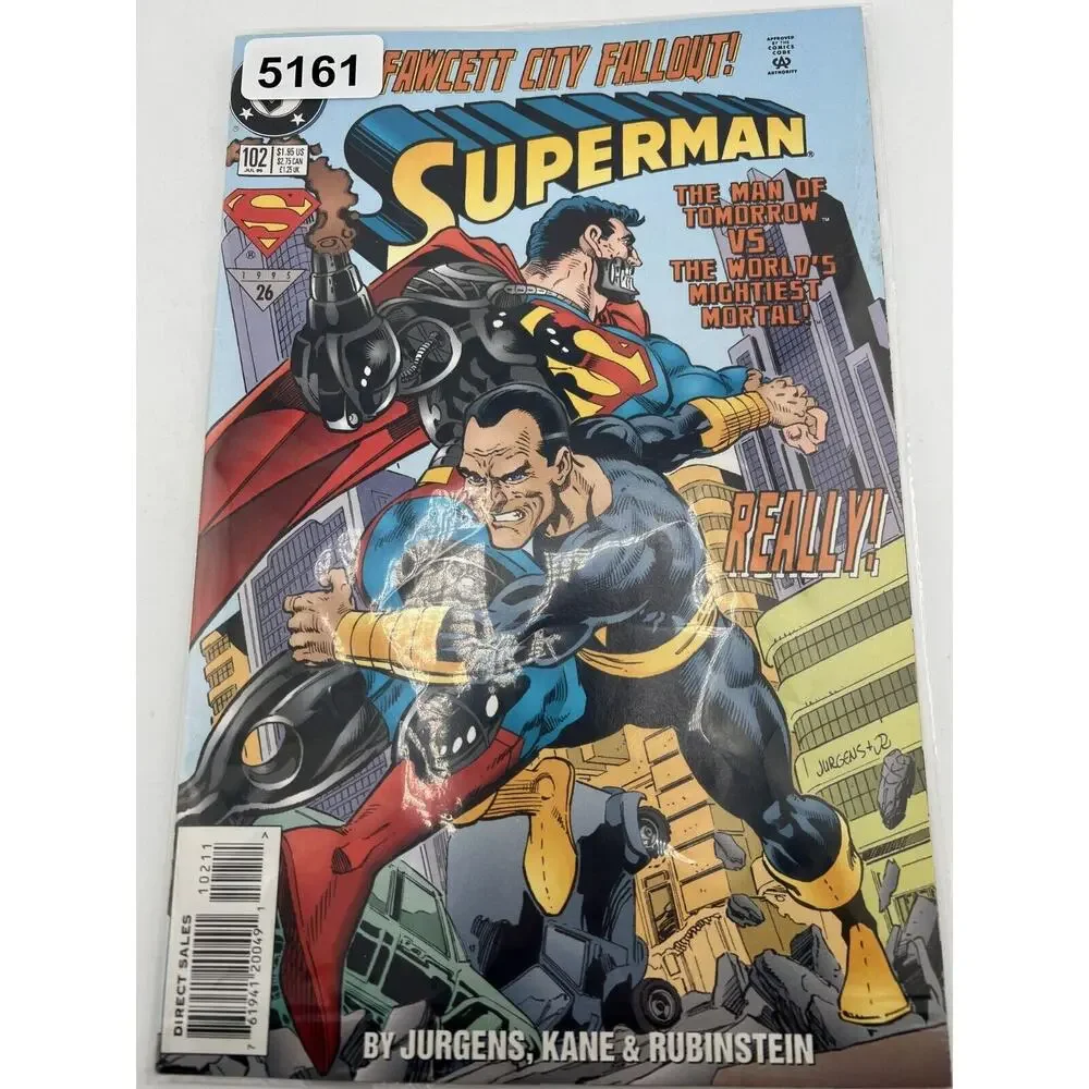 DC Comics Superman #102: Fawcett City Fallout Superheros Single Issue Comic Book